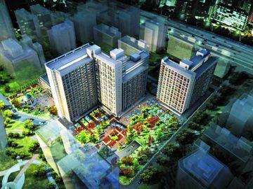 Seasons Park Apart Hotel Peking Exteriér fotografie